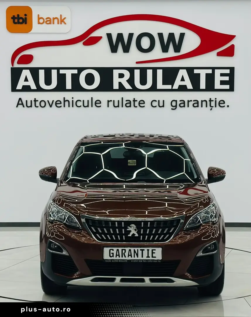 PEUGEOT 3008 2019 1.5D E6 Garantie 12 Luni Rate Avans 0 Doar