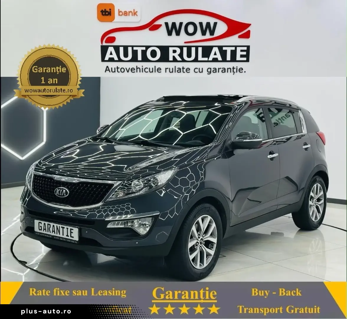 KIA SPORTAGE 2015 1.7D E5 Garantie 12 Luni Rate Avans 0 Doar