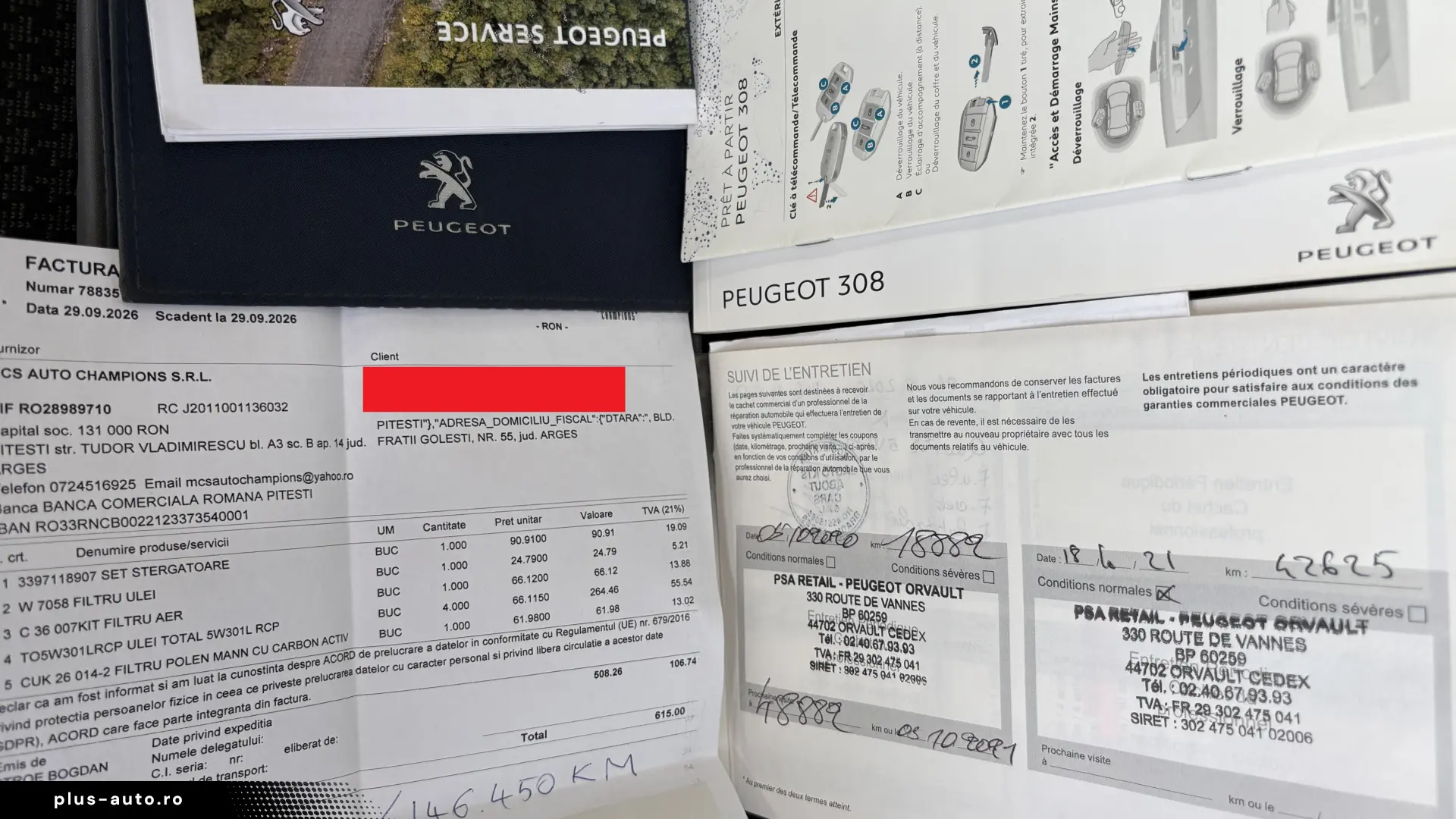 TVA deductibil! 308 SW automat EAT8 131CP – 09 2019 146464km