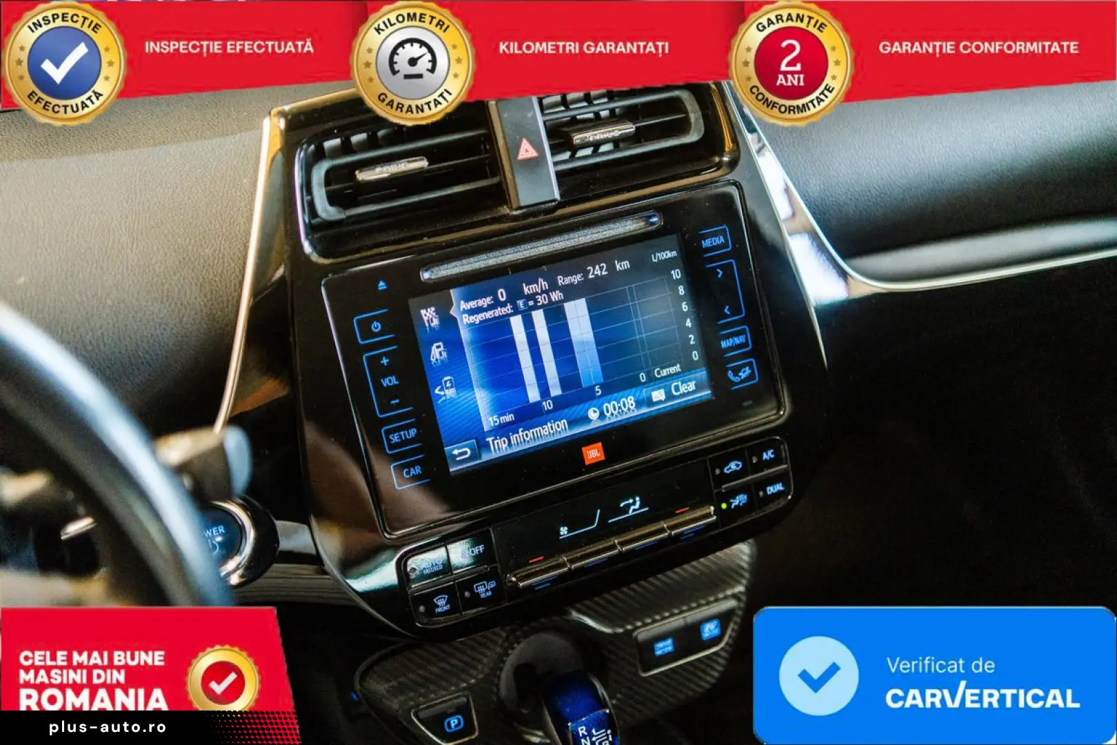 Toyota Prius 1.8 Hybrid  122 CP  Automată  2016
