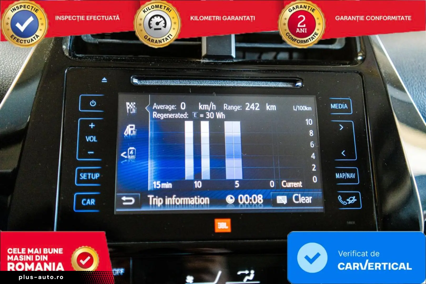 Toyota Prius 1.8 Hybrid  122 CP  Automată  2016