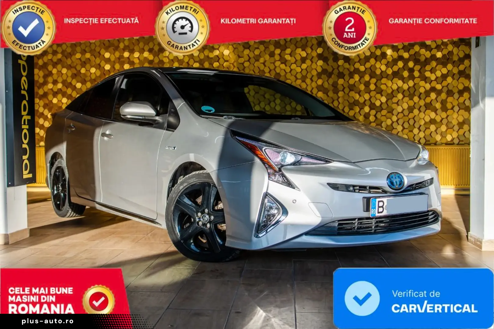 Toyota Prius 1.8 Hybrid  122 CP  Automată  2016