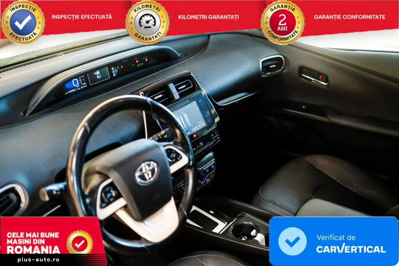 Toyota Prius 1.8 Hybrid  122 CP  Automată  2016