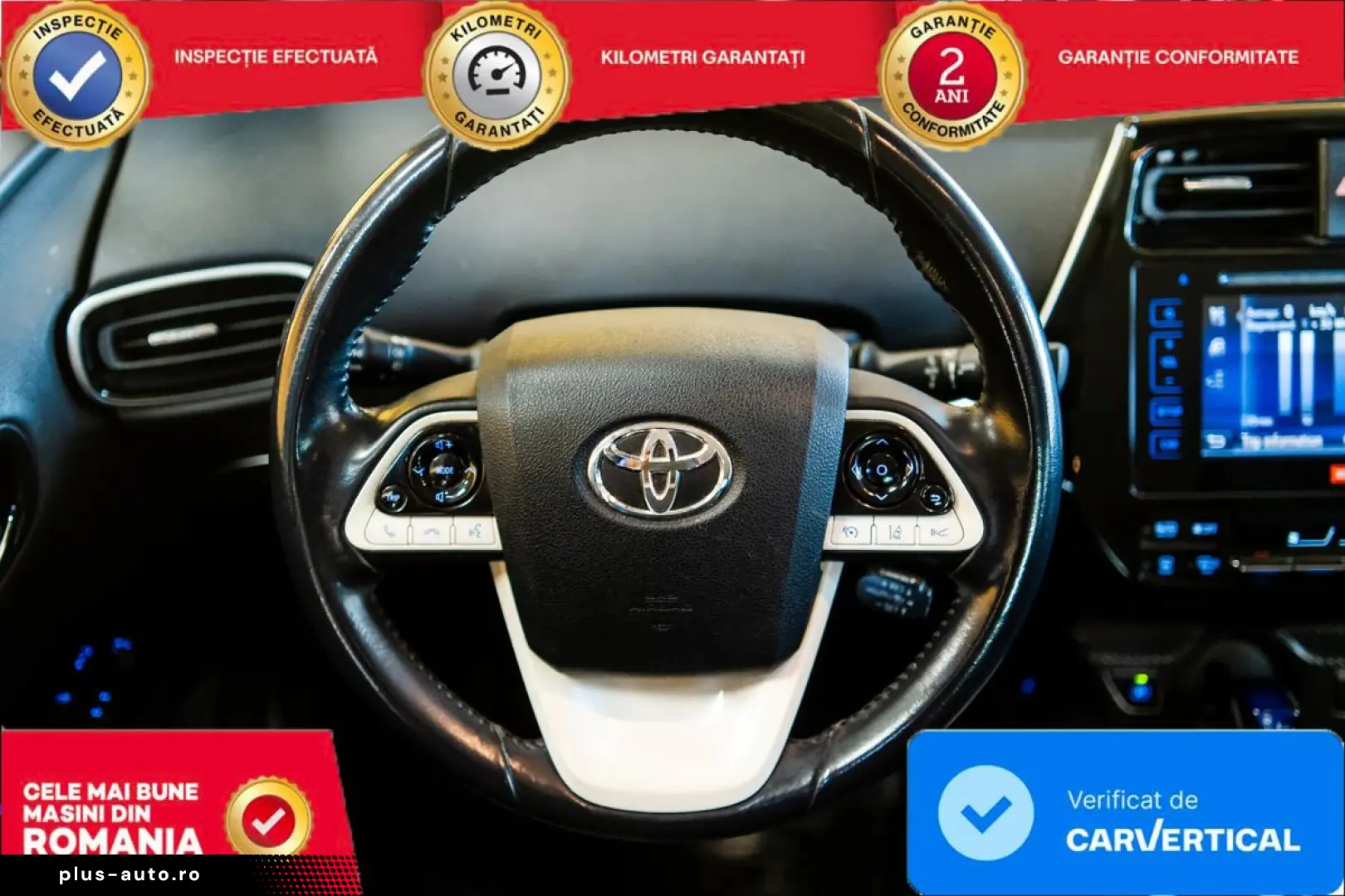 Toyota Prius 1.8 Hybrid  122 CP  Automată  2016