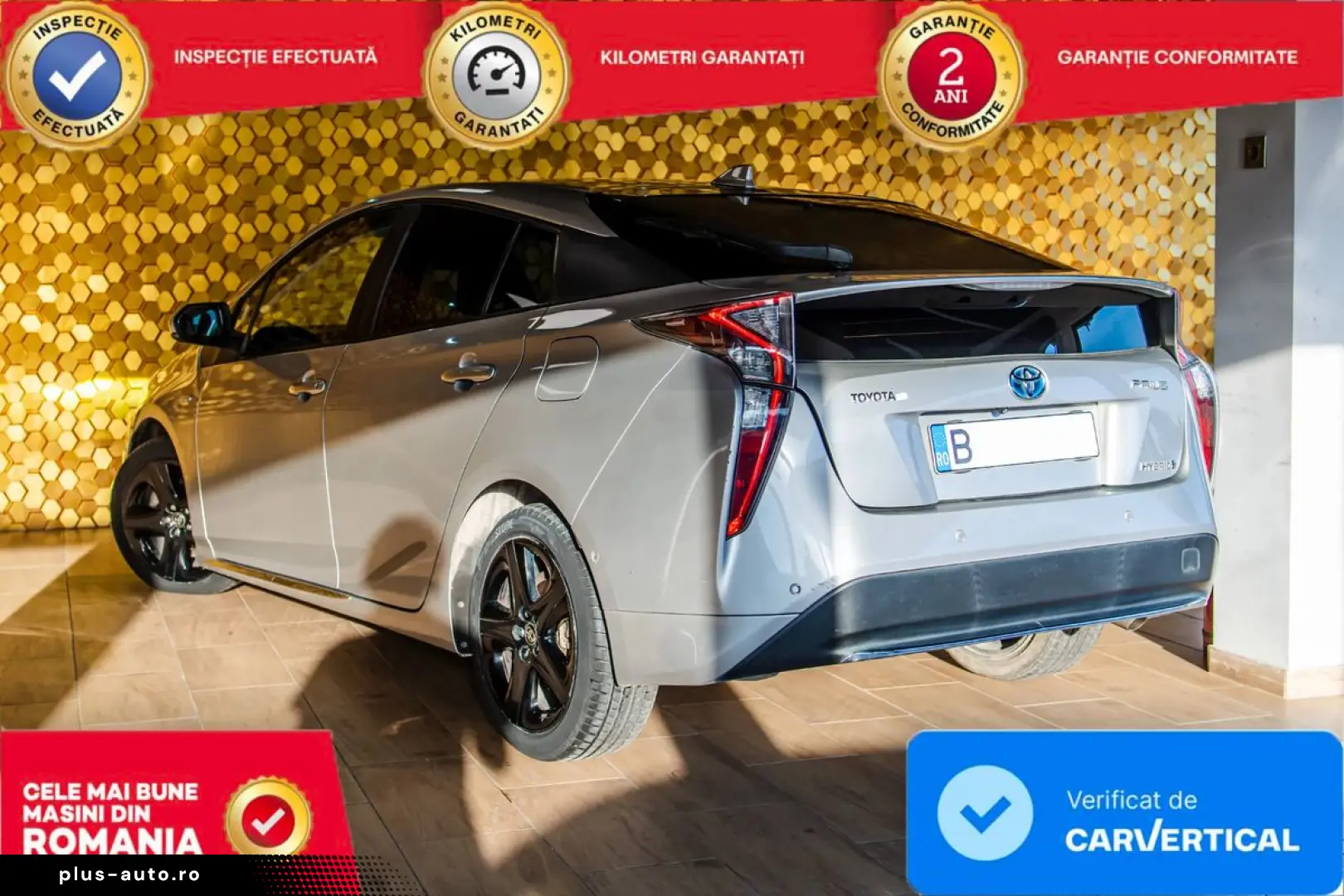 Toyota Prius 1.8 Hybrid  122 CP  Automată  2016