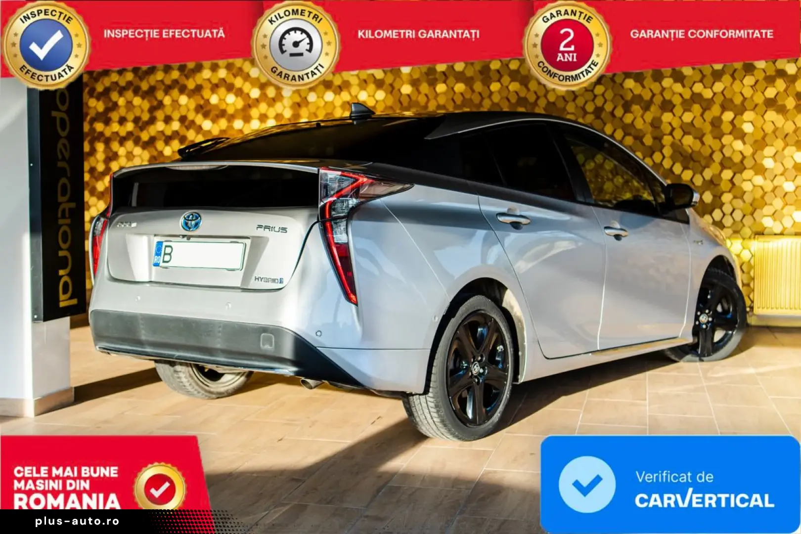 Toyota Prius 1.8 Hybrid  122 CP  Automată  2016