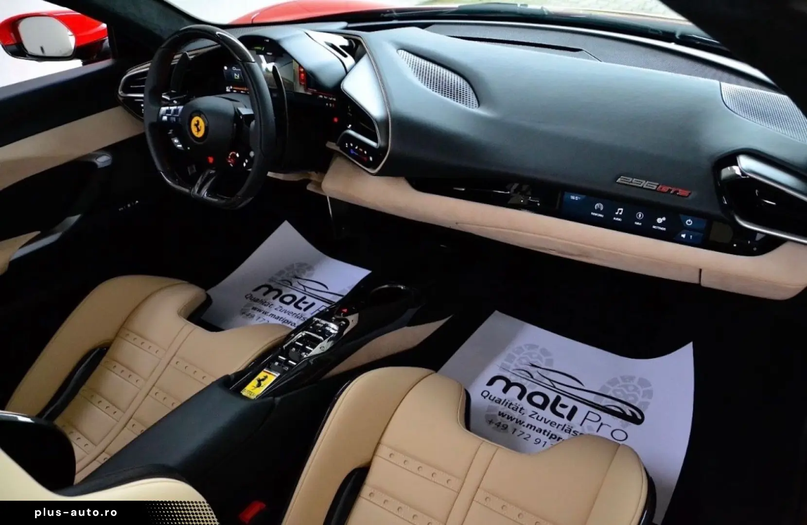 FERRARI 296 GTS Lift 360 FullPPF CarPlay 235k NET