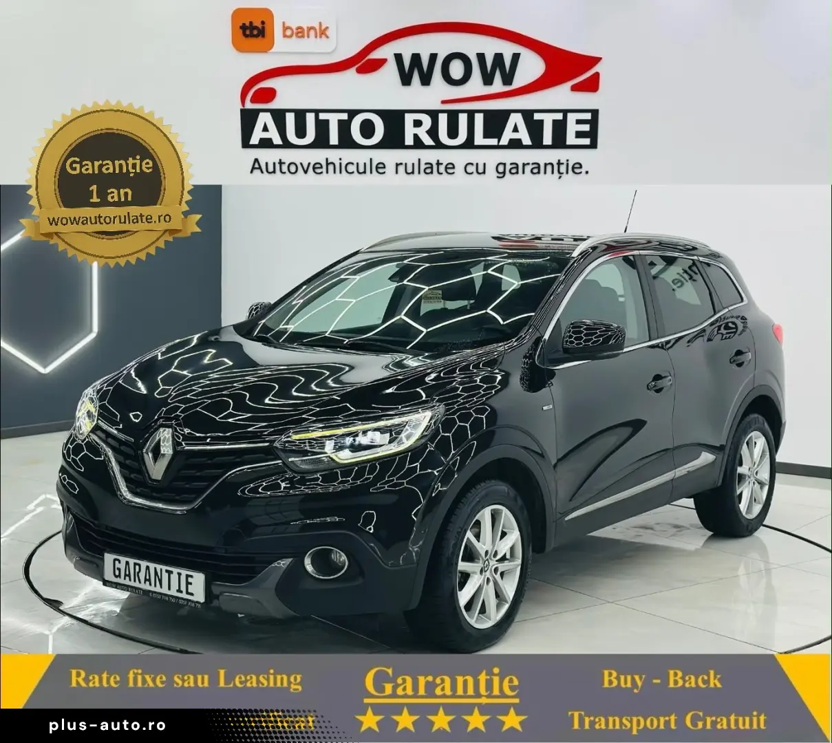 RENAULT KADJAR 2016 1.6D E6 Garantie 12 Luni Rate Avans 0 Do