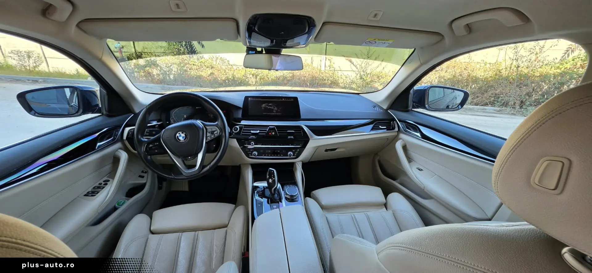 BMW 530e xDrive G30 95.500 km Piele Crem  Istoric BMW Bforce