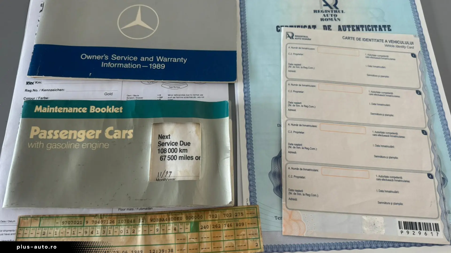 Mercedes-Benz SL 1989