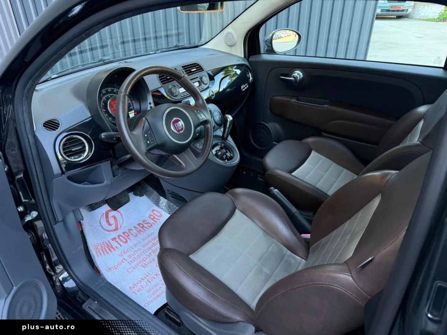 Fiat 500 1.2i Aut    Vindem in Rate Avans Zero cu Buletinul