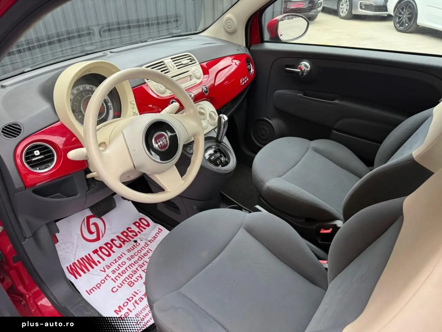 Fiat 500 Aut.    Vindem in Rate Avans Zero cu Buletinul