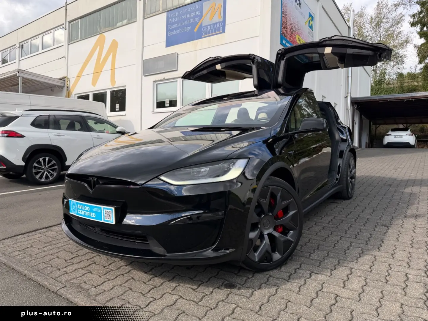 TESLA Model X Plaid HW4 6 Sitzer 22 Zoll Creme Innen