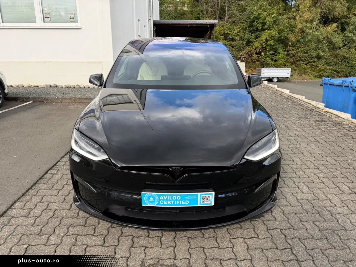 TESLA Model X Plaid HW4 6 Sitzer 22 Zoll Creme Innen