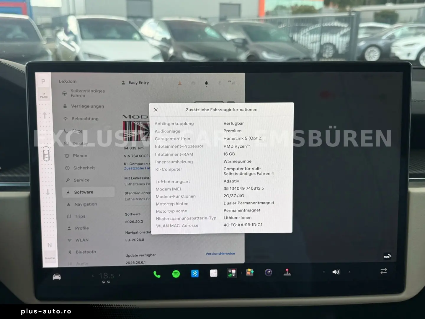 TESLA MODEL X PLAID   ENHANCED AUTOPILOT 4 AI   22INCH