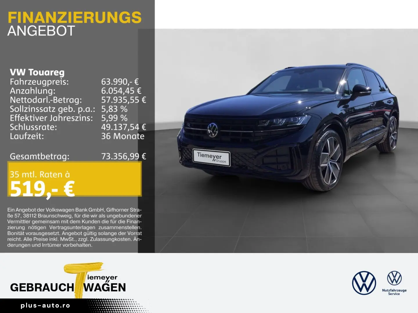 VW Touareg 3.0 TDI R-LINE AHK PANO REAR VIEW HuD ST