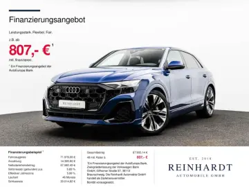 AUDI Q8 55TFSie 2x S LINE BLACK LASER SIDE PANO 22Z.