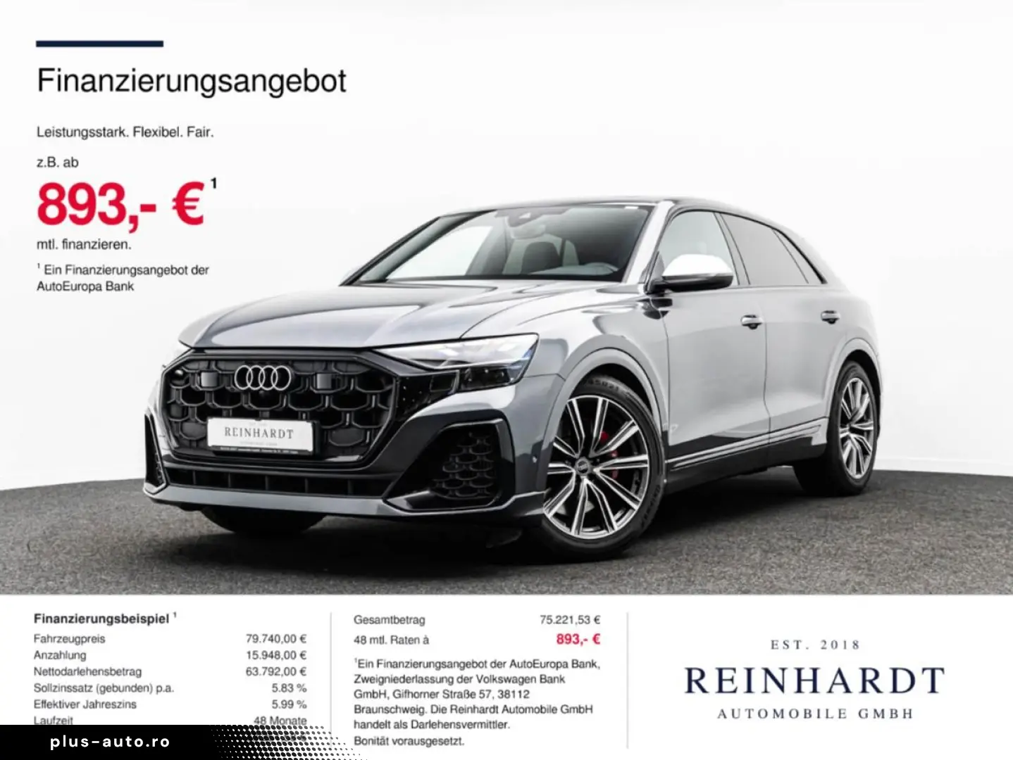 AUDI SQ8 TFSi BLACK HD-MATRIX ACC PANO S-SITZE 360