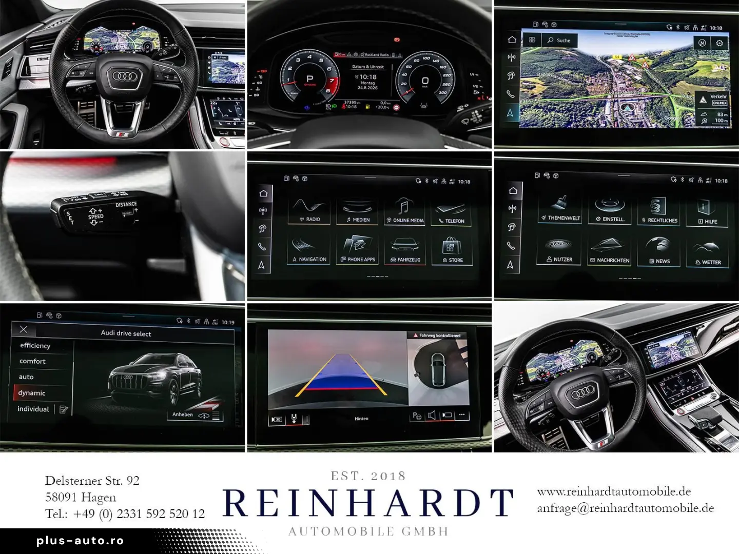 AUDI SQ8 TFSi BLACK HD-MATRIX ACC PANO S-SITZE 360