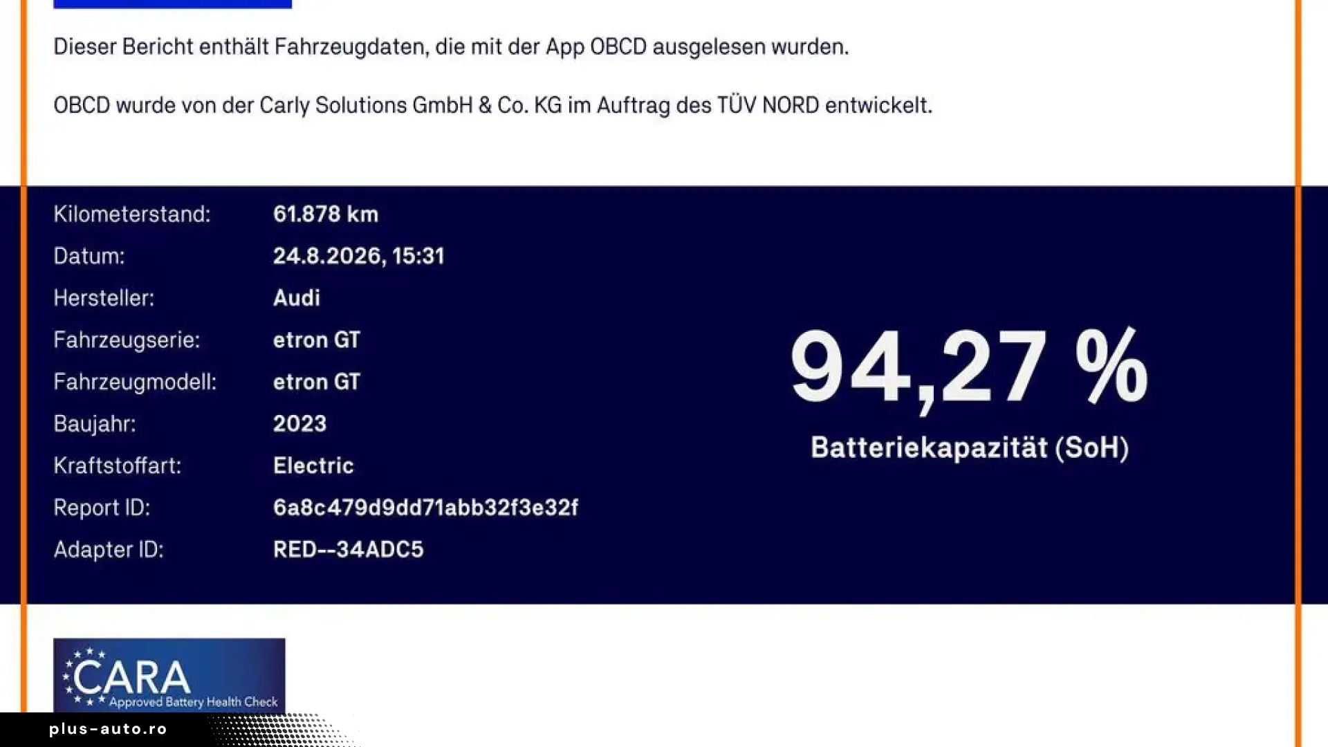Audi e-tron GT quattro   476 CP B&O • PANO • AIR • ACC