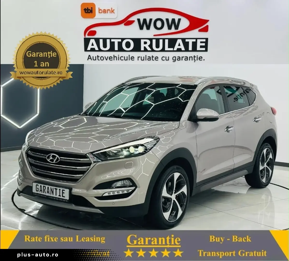 HYUNDAI TUCSON 2016 2.0D E6 4X4 Garantie 12 Luni Rate Avans