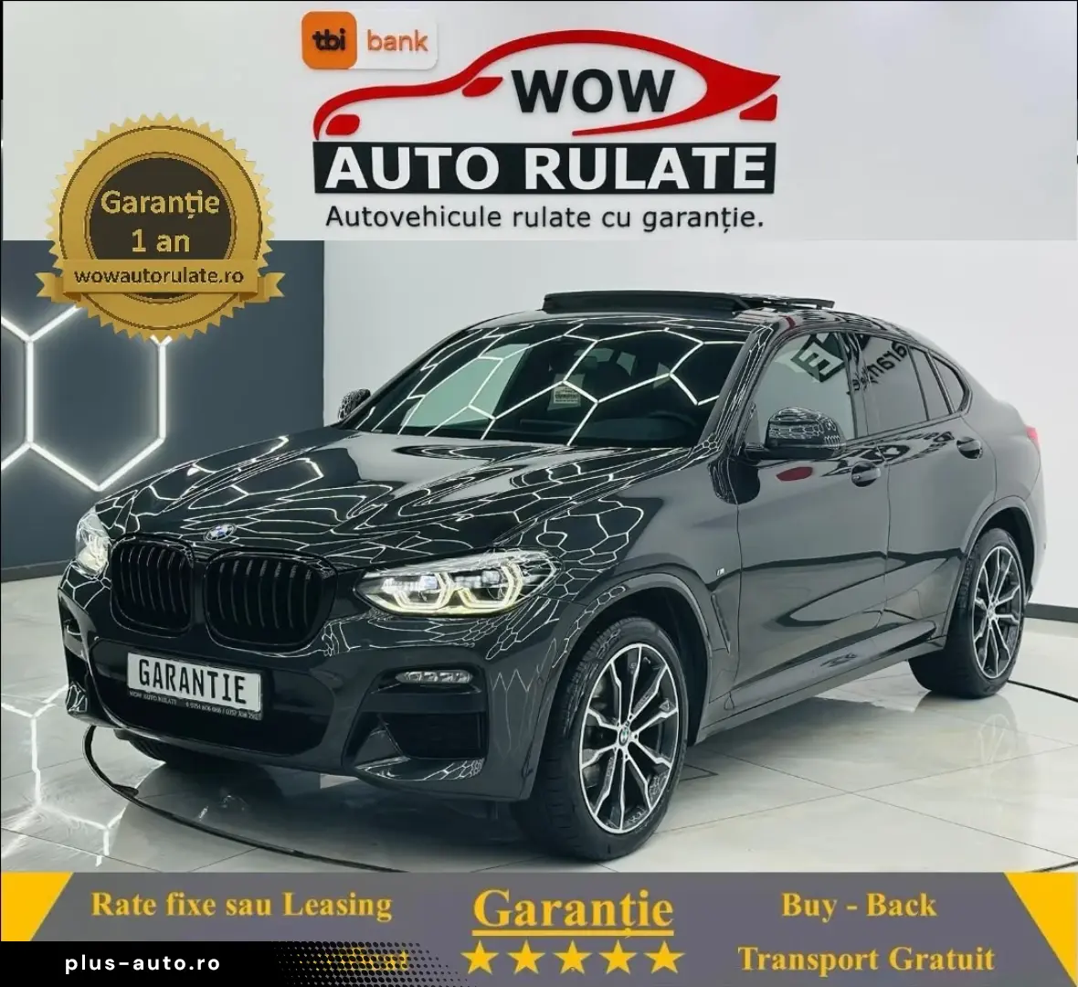 BMW X4 2020 2.0D E6 4X4 Garantie 12 Luni Rate Avans 0 Doar C