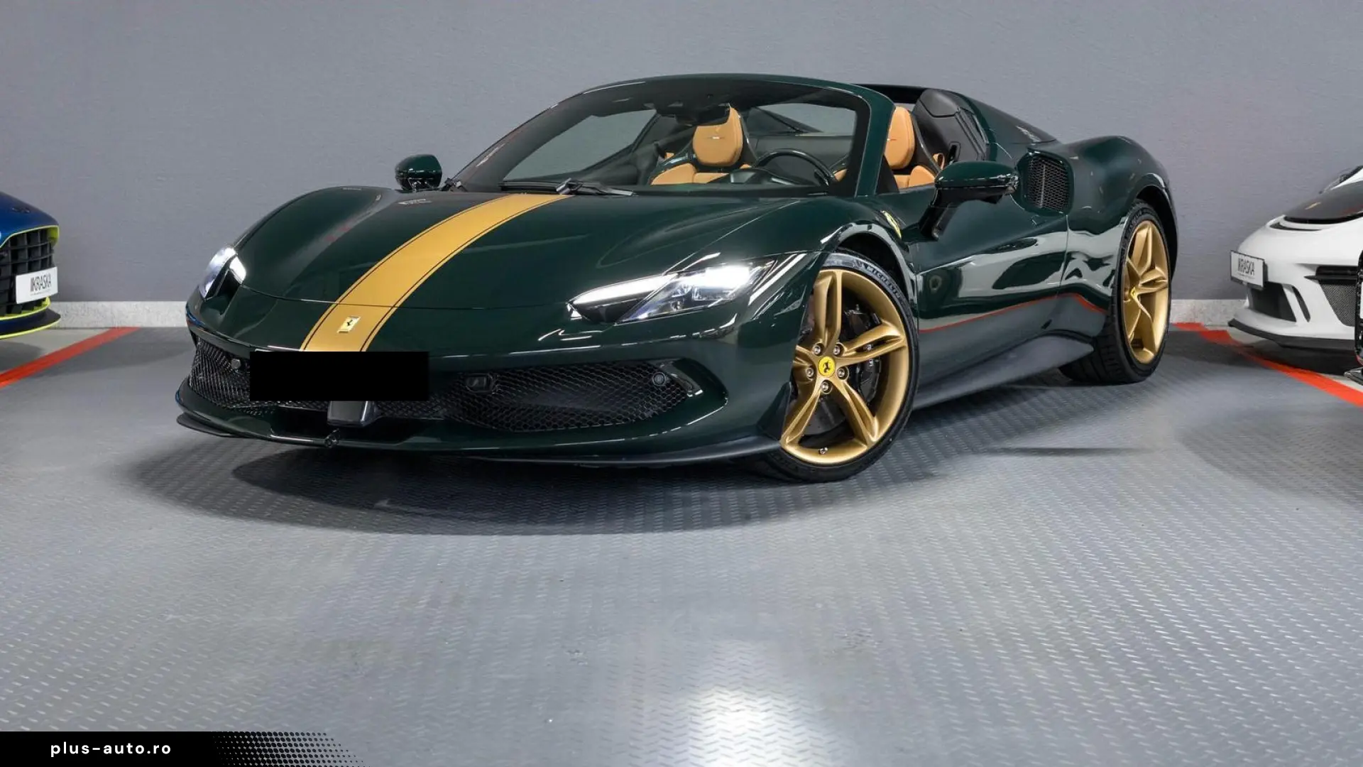 Ferrari 296 GTS Verde Britith Racing AFS JBL LIFT