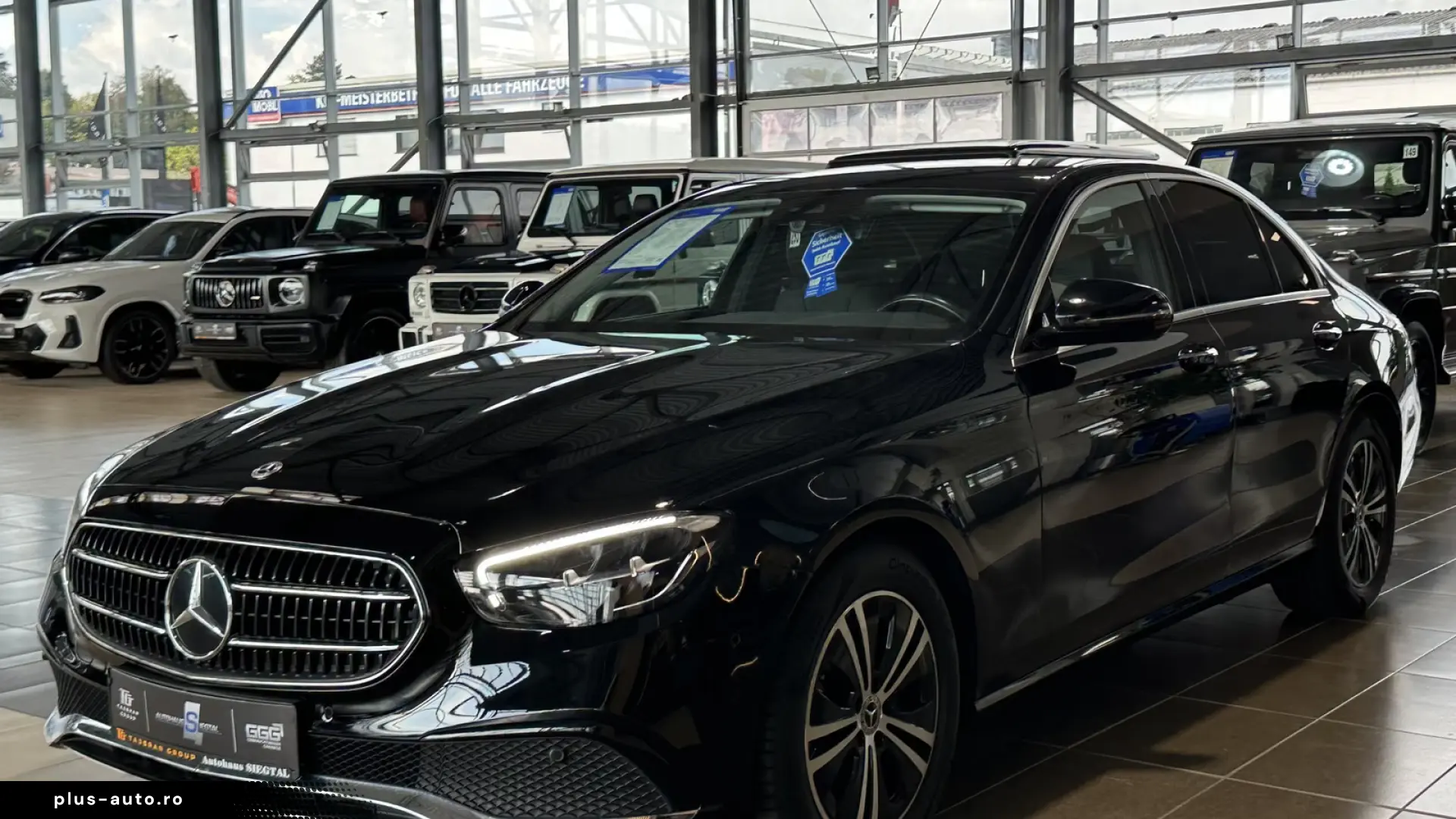 Mercedes-Benz E 220 d W213 BURMESTER • MBUX • COCKPIT