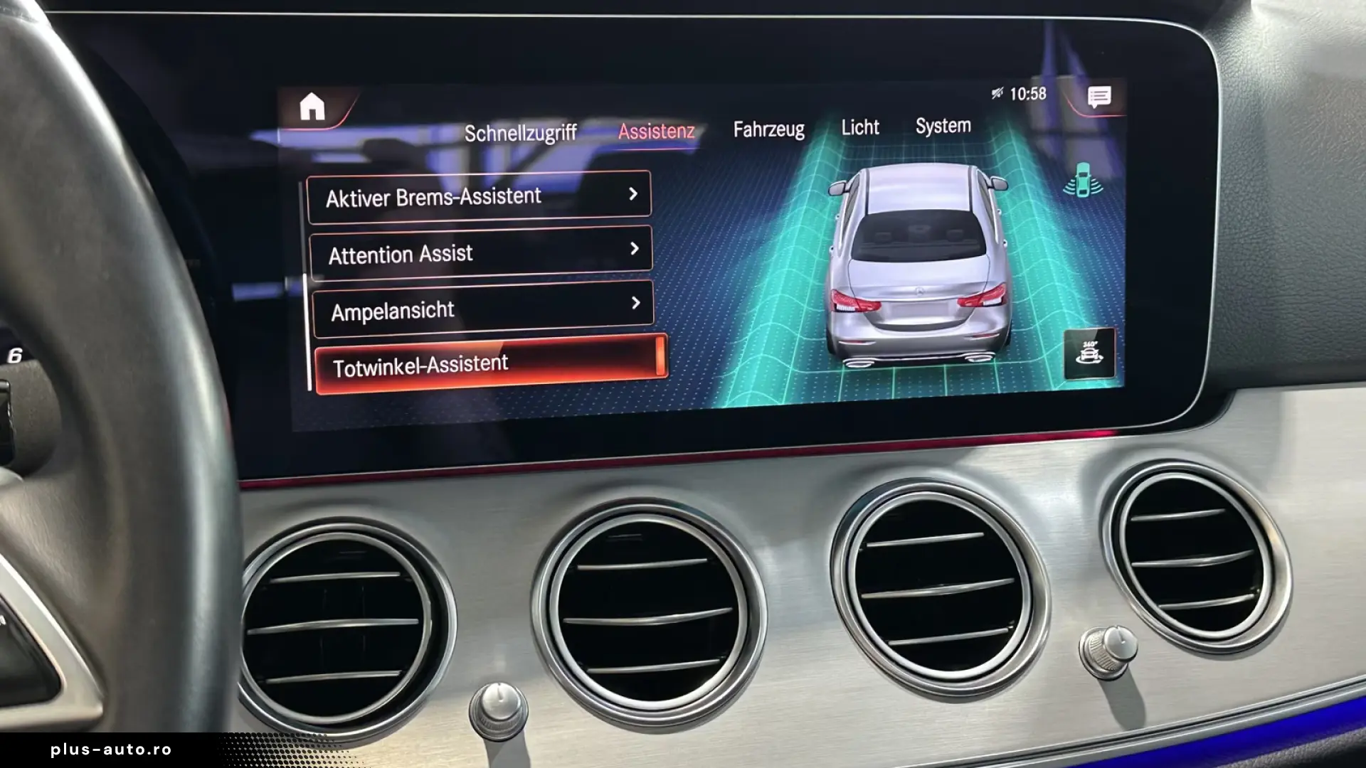 Mercedes-Benz E 220 d W213 BURMESTER • MBUX • COCKPIT