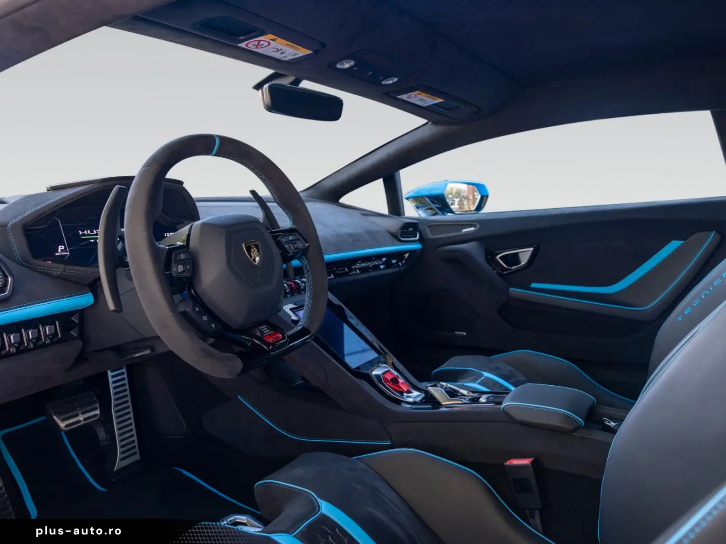 LAMBORGHINI Huracán Tecnica   Blu Cepheus   Carbon Seats