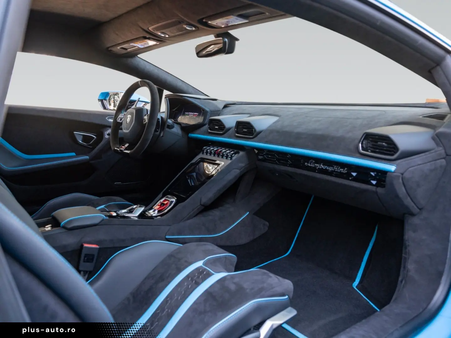 LAMBORGHINI Huracán Tecnica   Blu Cepheus   Carbon Seats