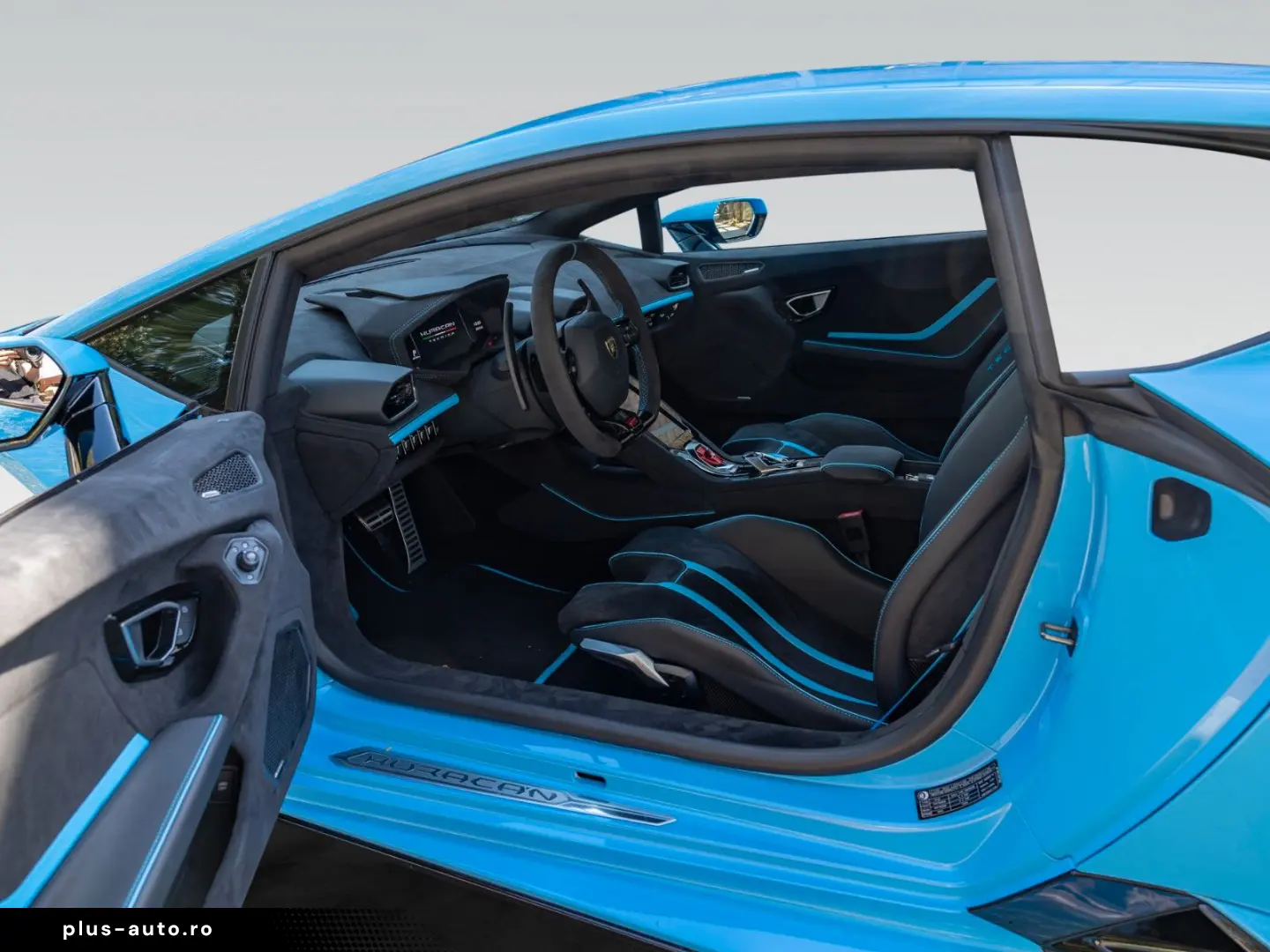 LAMBORGHINI Huracán Tecnica   Blu Cepheus   Carbon Seats