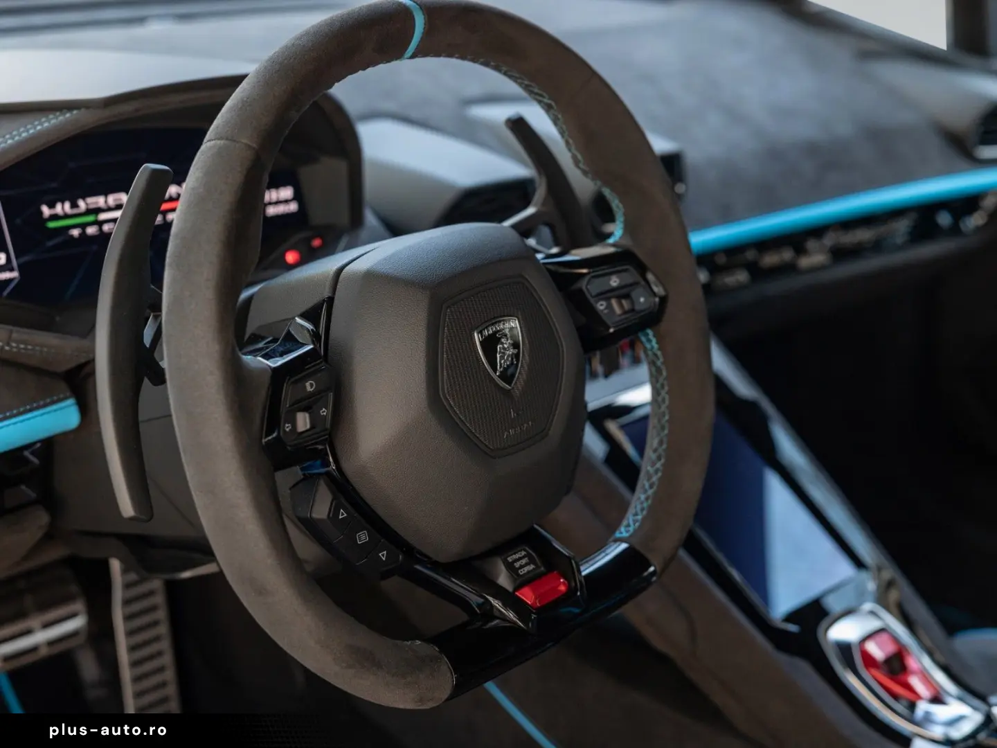 LAMBORGHINI Huracán Tecnica   Blu Cepheus   Carbon Seats
