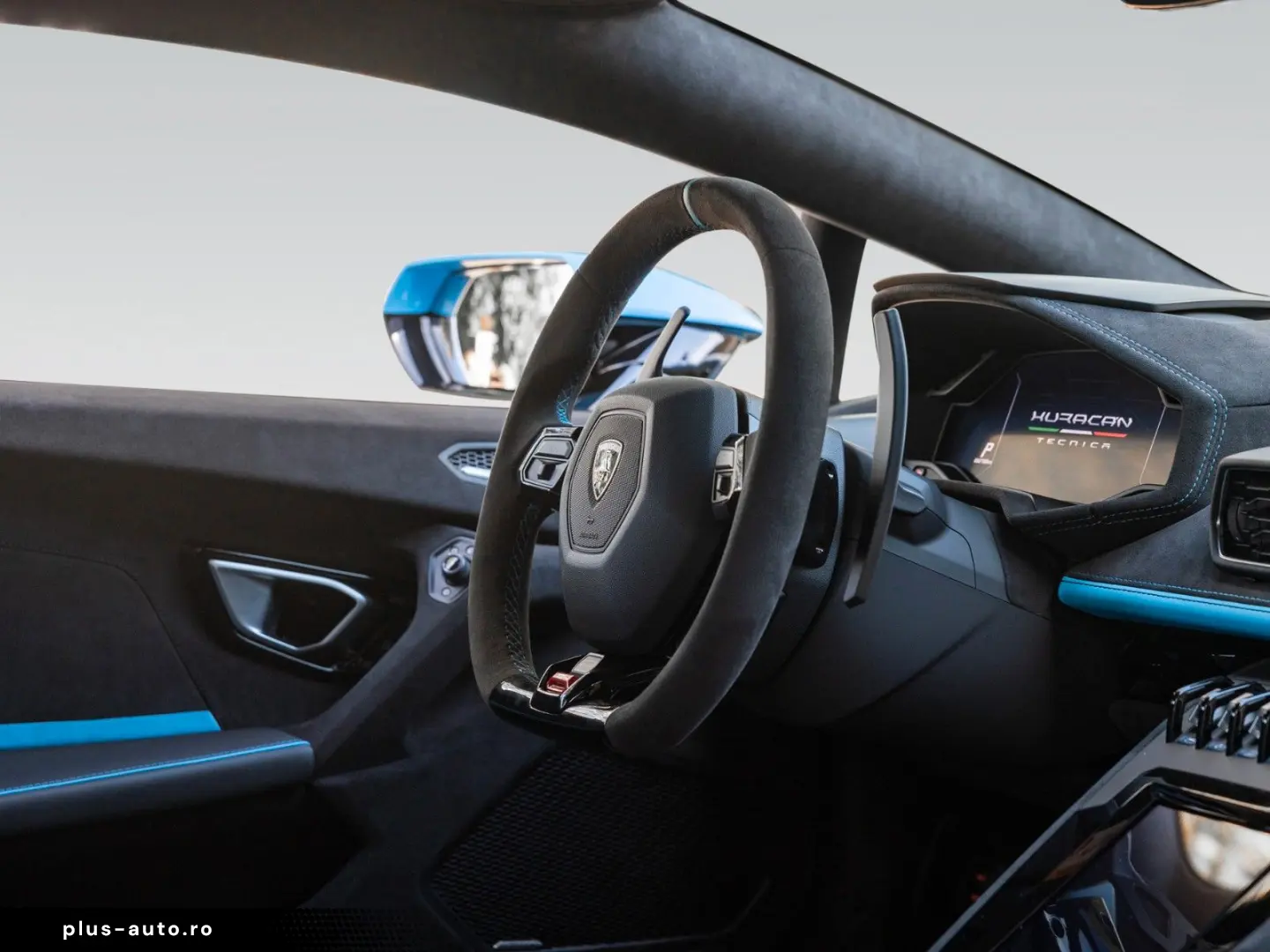 LAMBORGHINI Huracán Tecnica   Blu Cepheus   Carbon Seats