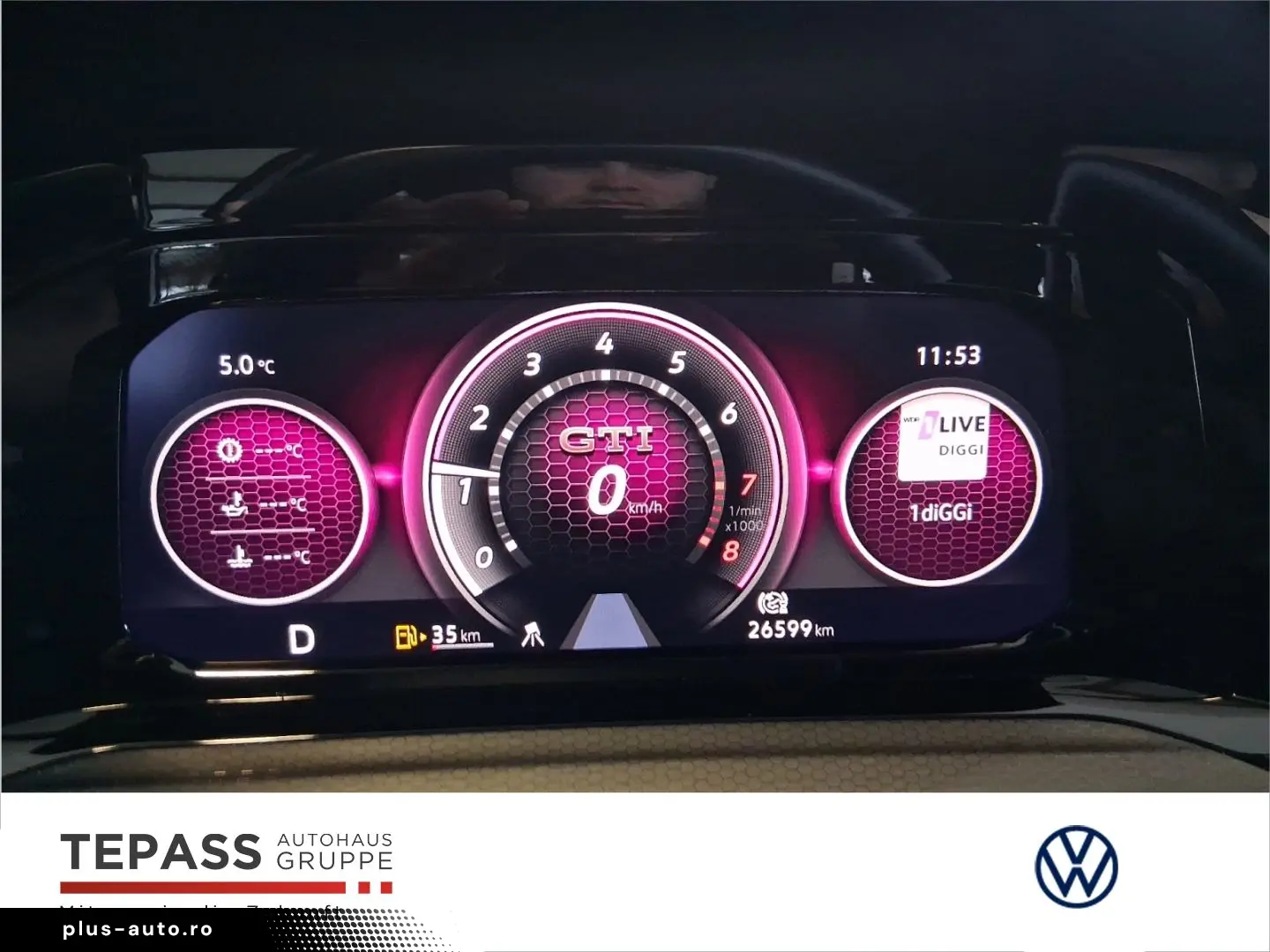 VW Golf GTI 2.0 TSI DSG LM17 LED PDC APP MFL