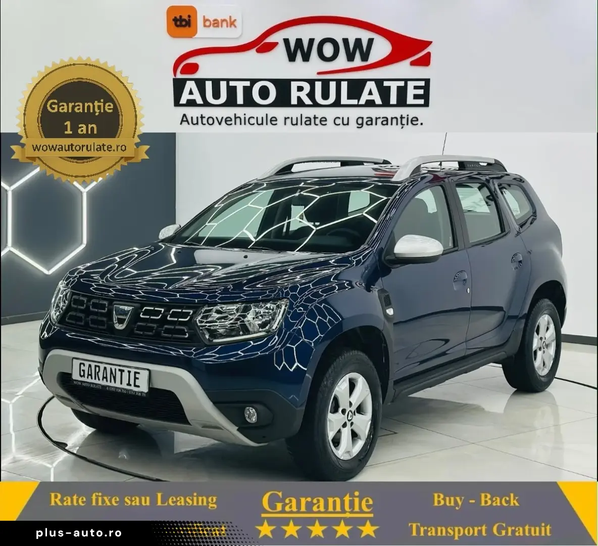 DACIA DUSTER 2019 1.5D E6 Garantie 12 Luni Rate Avans 0 Doar