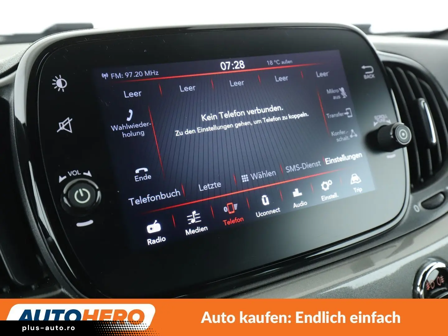 FIAT 500C 1.0 Mild-Hybrid Dolcevita PDC KLIMA TEMPO