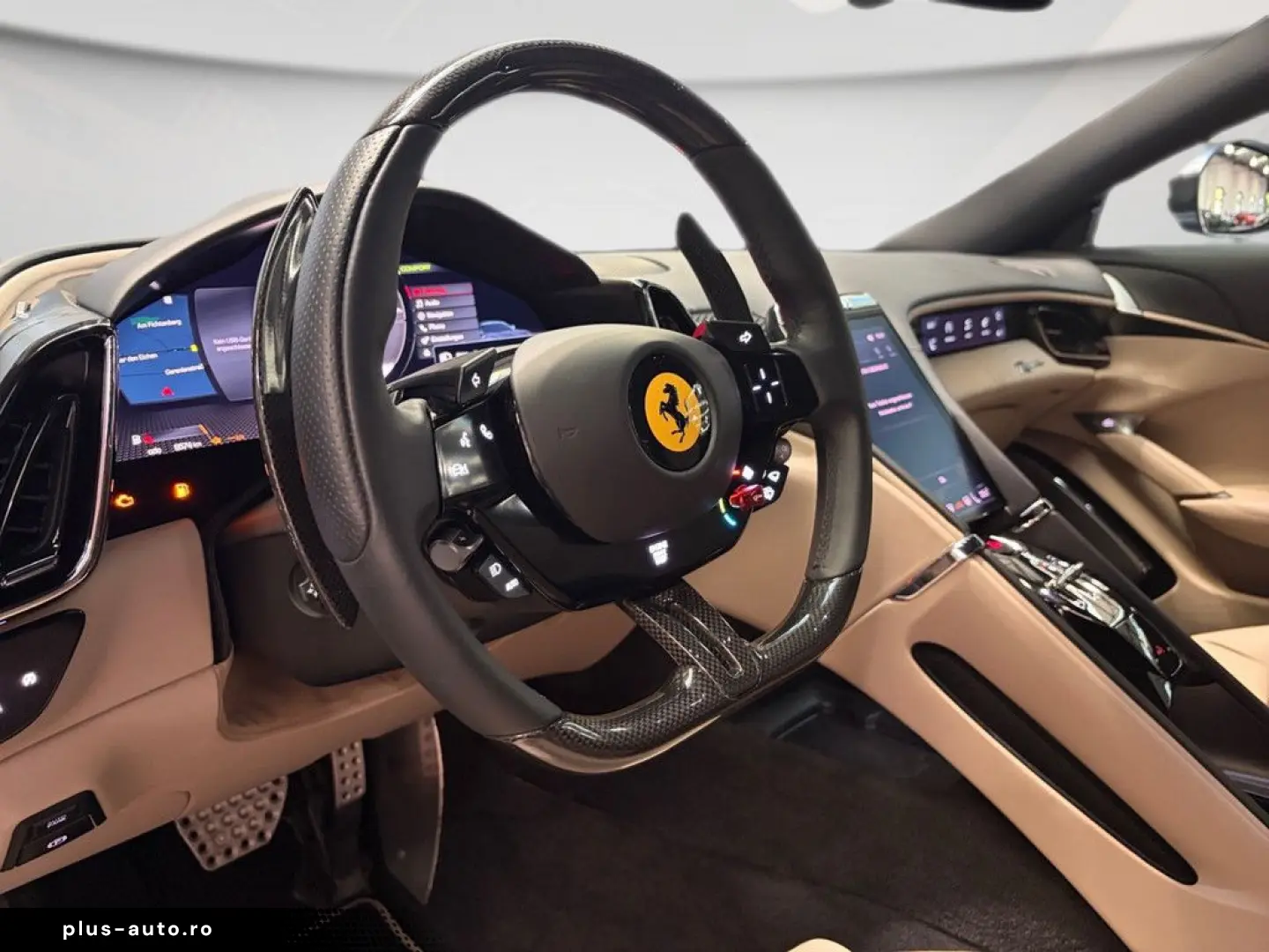 FERRARI Roma LED Steering Wheel   Passenger Display