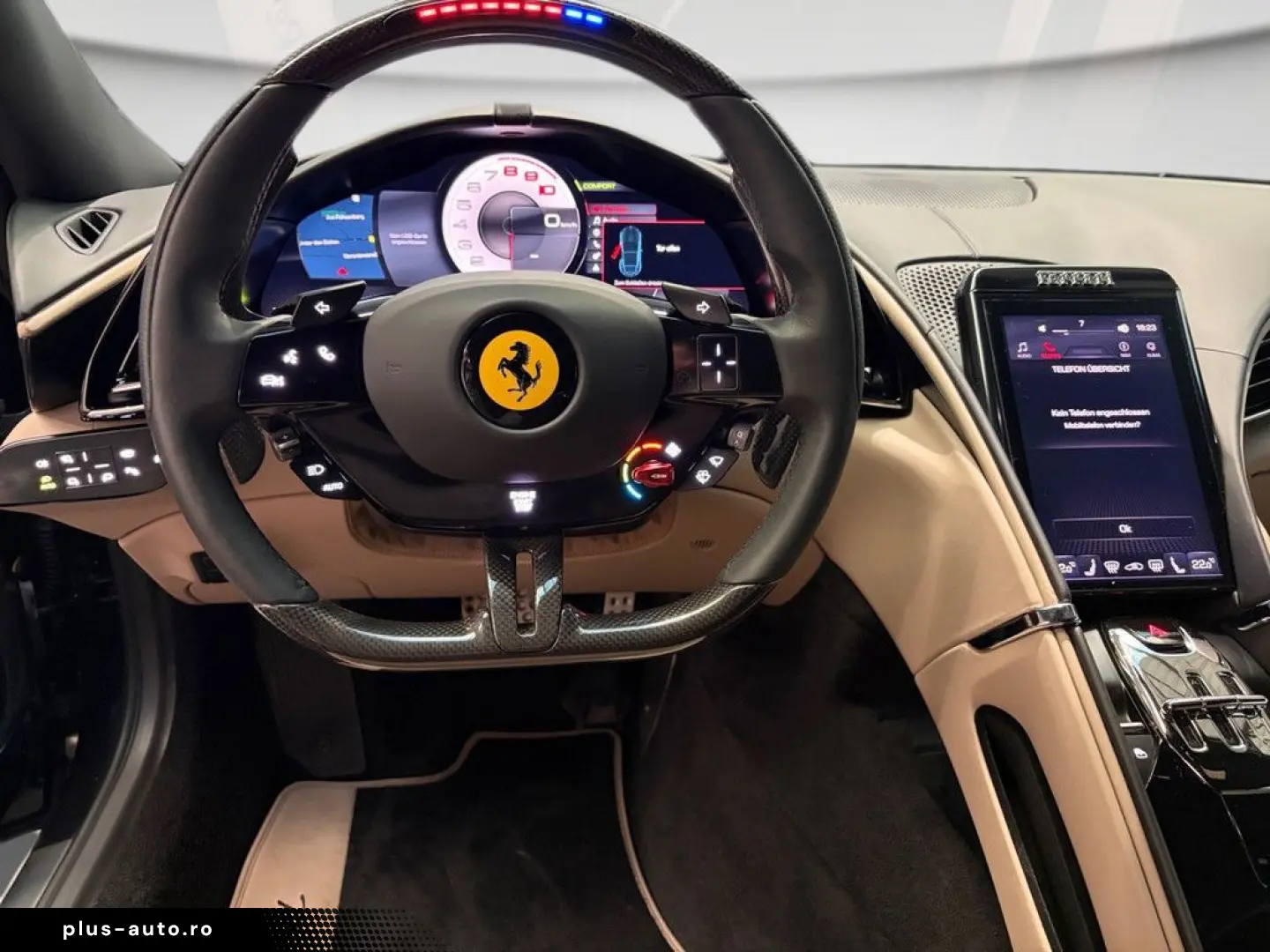 FERRARI Roma LED Steering Wheel   Passenger Display