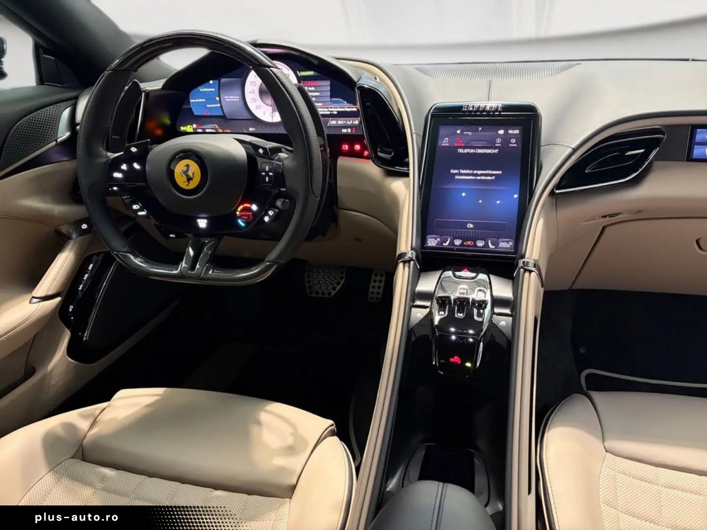 FERRARI Roma LED Steering Wheel   Passenger Display