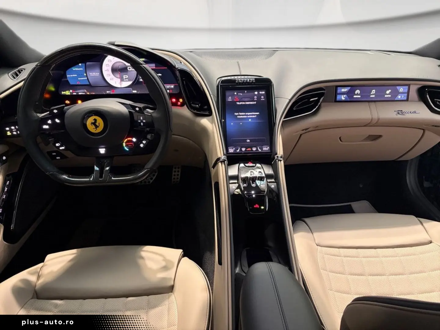 FERRARI Roma LED Steering Wheel   Passenger Display