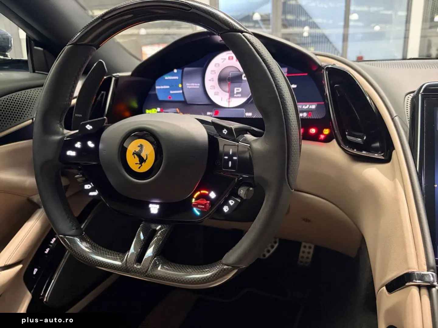 FERRARI Roma LED Steering Wheel   Passenger Display