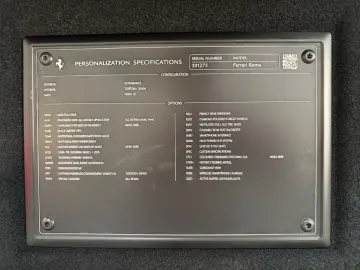 FERRARI Roma LED Steering Wheel   Passenger Display