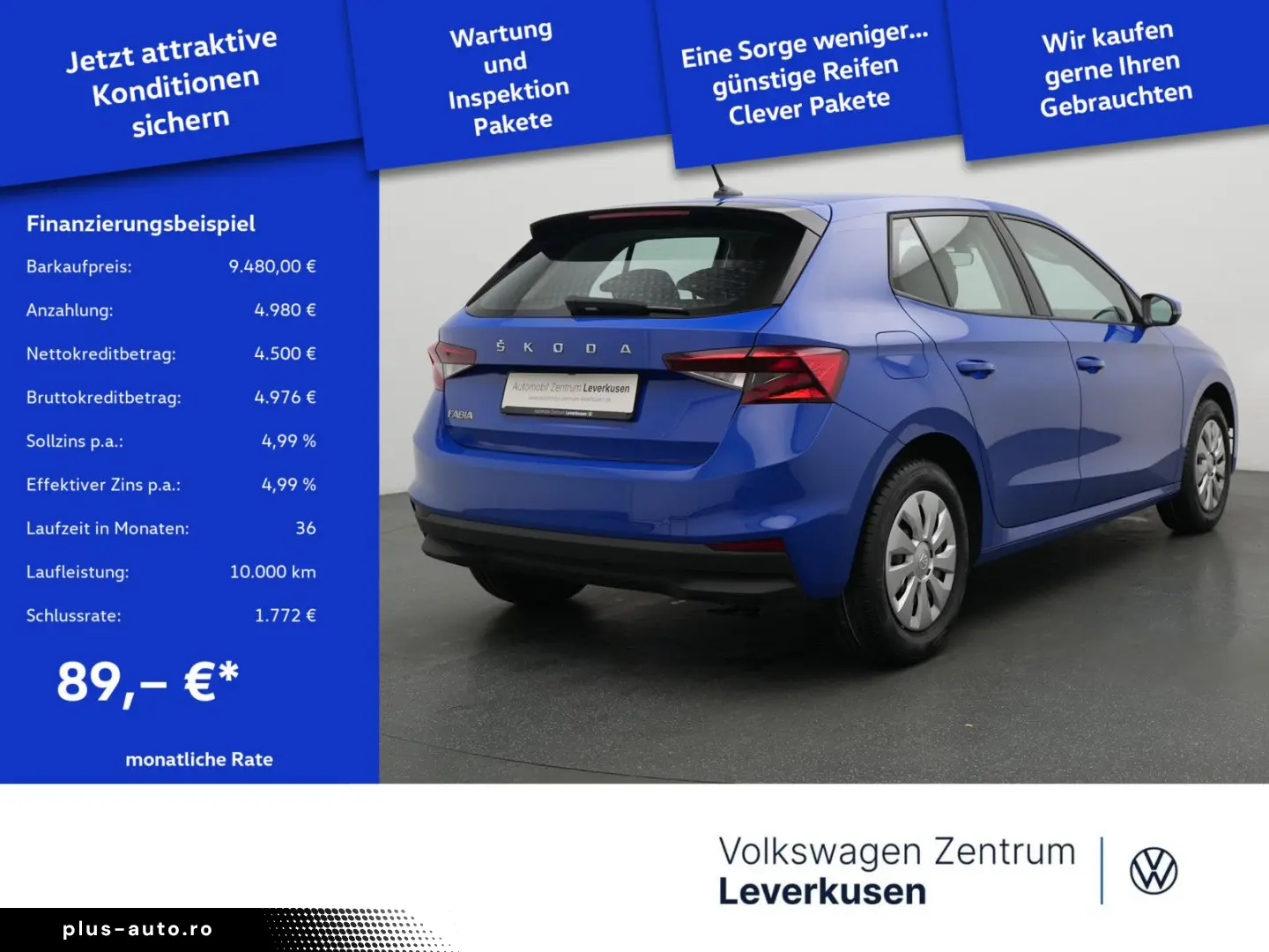 SKODA FABIA PORT NAVI LED