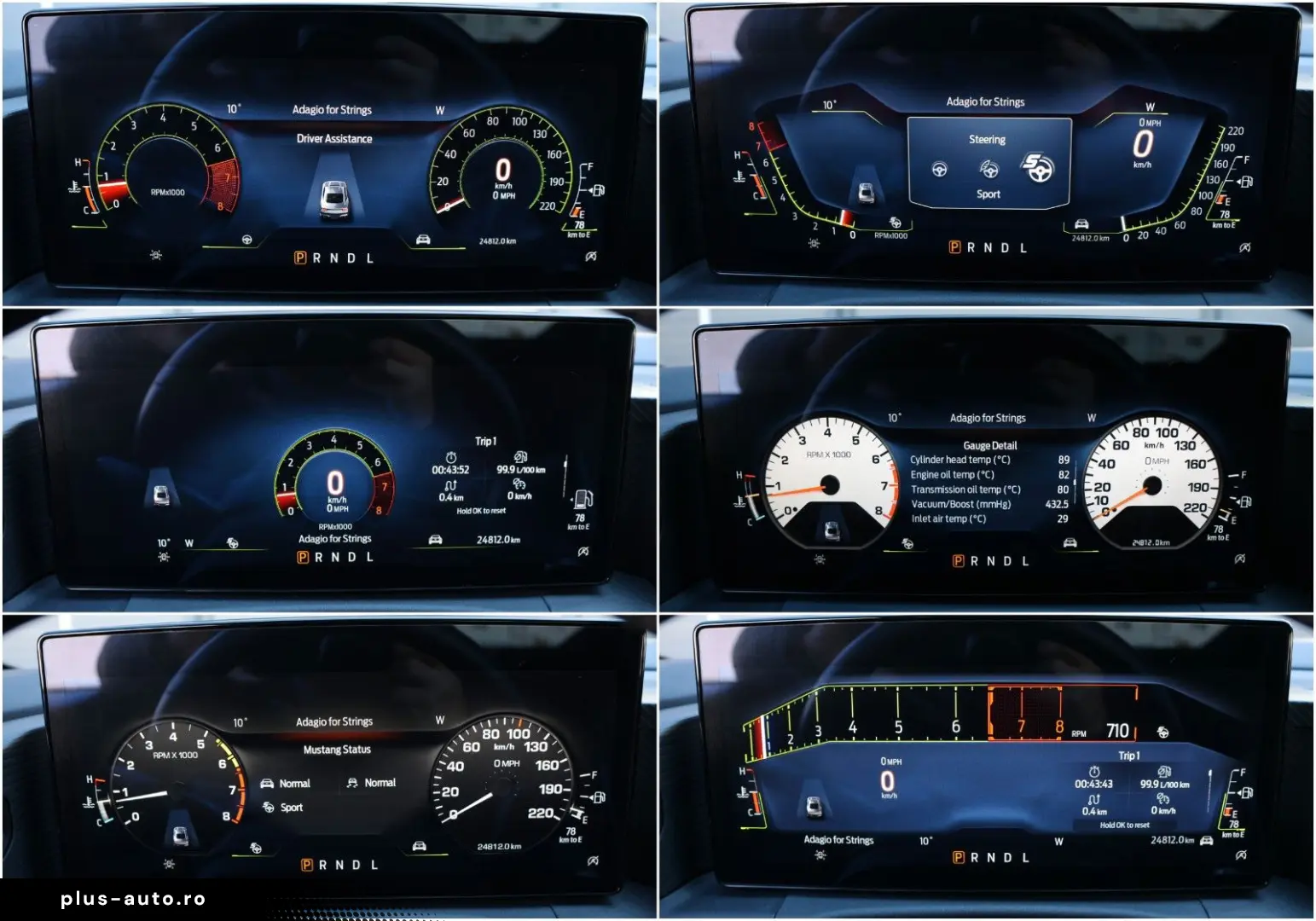FORD Mustang 2.3 DARK HORSE SHZ KAMERA TOTW SPUR R20