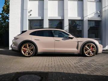 PORSCHE Taycan 4S Cross Turismo COFFEEBEIGE-LEDER BEIGE