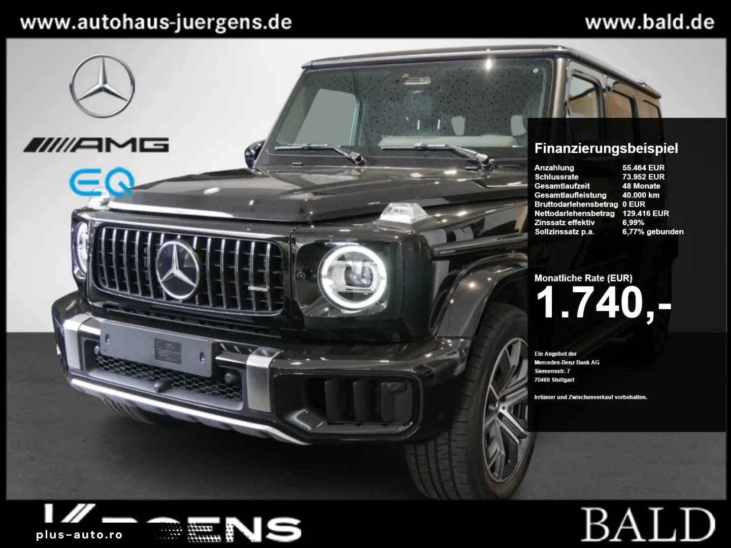MERCEDES-BENZ G 63 AMG EXCLUSIVE Technik SHD AHK Std&hellip;