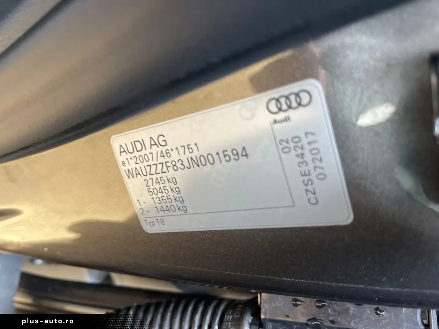 Audi A8L 55TFSI  340CP  Panoramic  B&O  Head UP  Ventilatie
