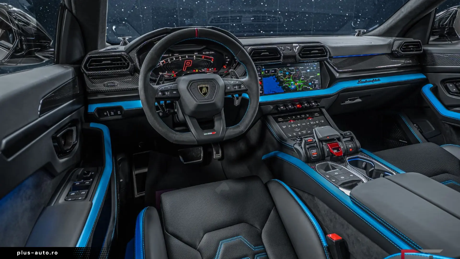 Lamborghini Urus SE PROD26 Grigio Hati BIG-Carbon Style Pano