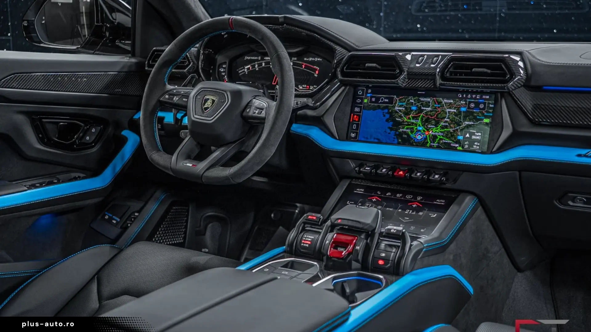 Lamborghini Urus SE PROD26 Grigio Hati BIG-Carbon Style Pano